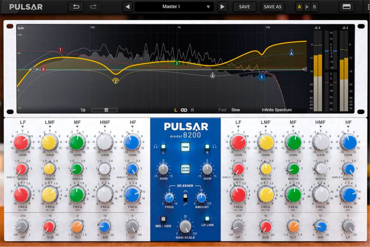 【期間限定セール中】アナログEQ Pulsar 8200は、ボーカルとマスタリングにおすすめ！